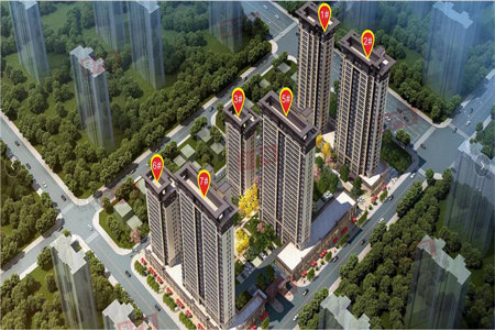 龙都丽都花园3室1厅1卫72万92m2简单装修出售